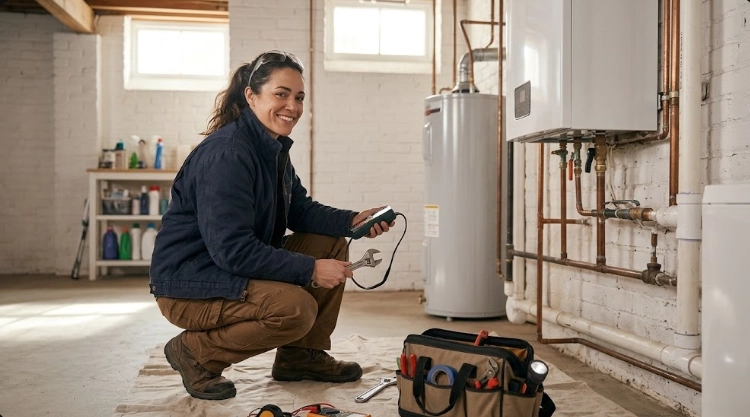 Professional gas line repair and pressure testing inspection in Jamaica Queens